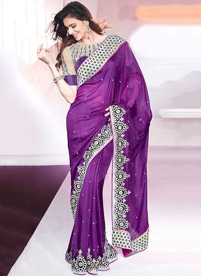 Purple sarees 15