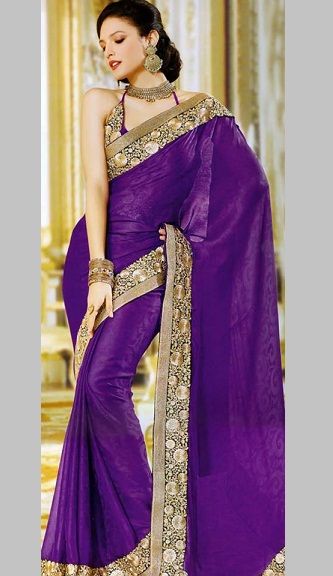 Purple sarees 3