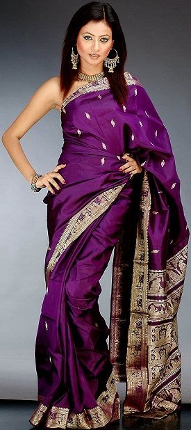 Purple sarees 6