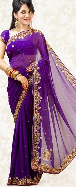 Purple sarees 9