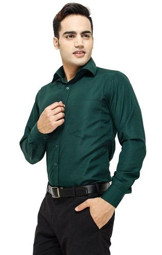 Tamsus Green Men Shirt