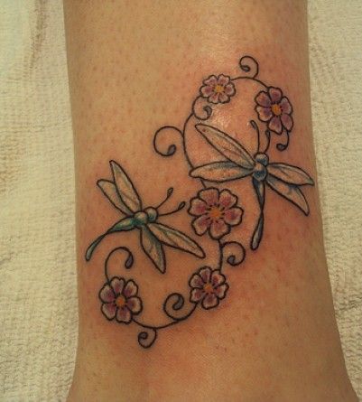 Szitakötő Tattoo 1