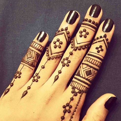 Embellished Finger Designs