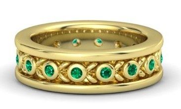 Zlati Emerald Ring for Men