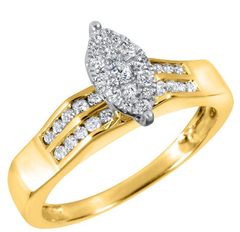 Pearl Golden Ring for Women