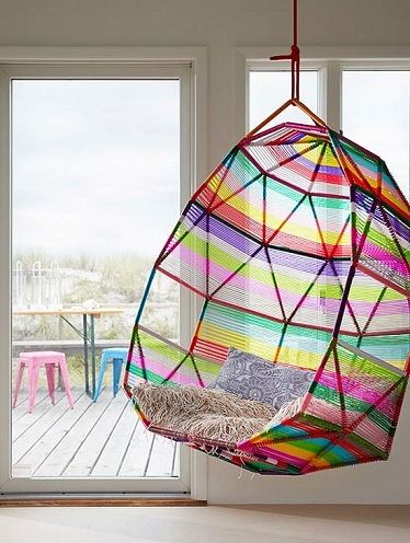 Colourful Hanging Chair
