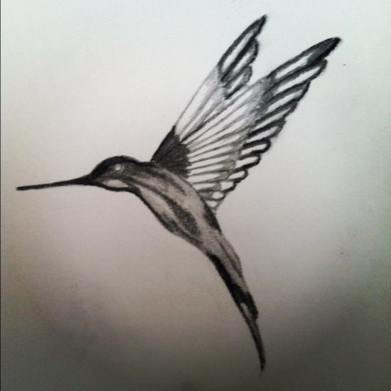 Hummingbird tattoos 5