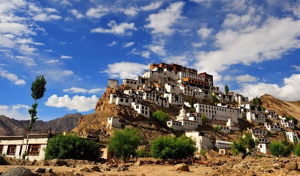 Thiksey-monastery_ladakh-turistinės vietos
