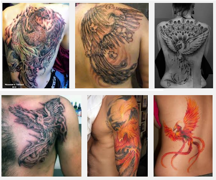 phoenix tattoo designs