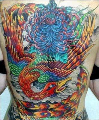 japonsko-phoenix-tatoo-design