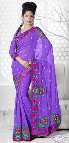 deep-violet-saree-with-blouse