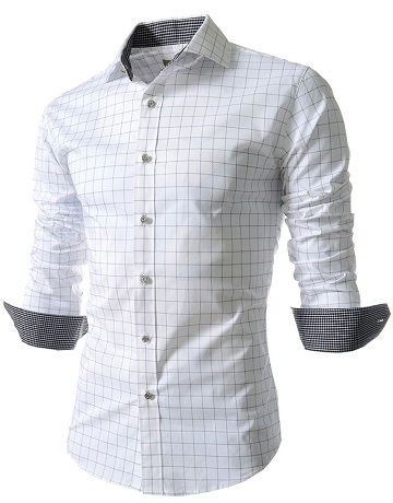 Egyszerű formal white shirt