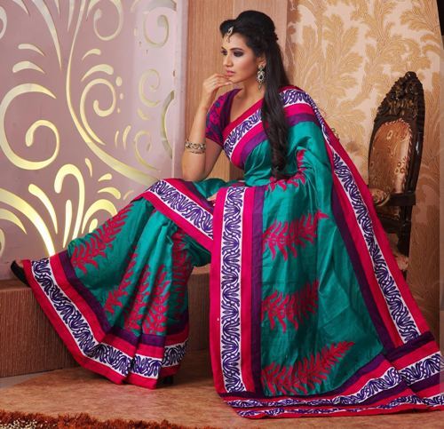 Išgalvotas Sarees-Punjabi Designer Fancy Saree 24