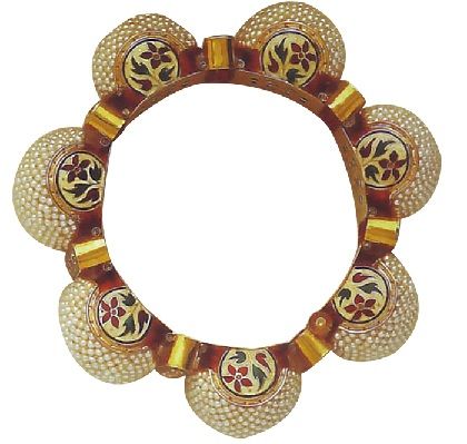 antic-perla-și-smarald-Bangles