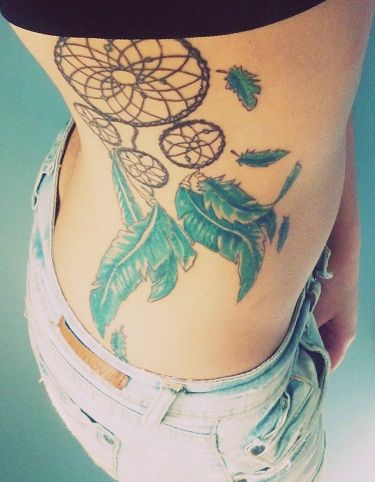 Top 30 Dreamcatcher Tattoo Designs in pomen | Styles At Life