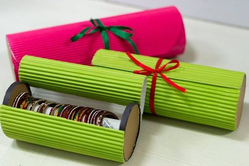 Bangle Box From Corrugated Papers