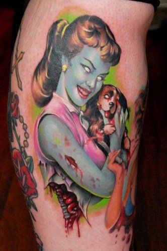 TOP 65 Pin Up Girl Tattoo Sexy Designs
