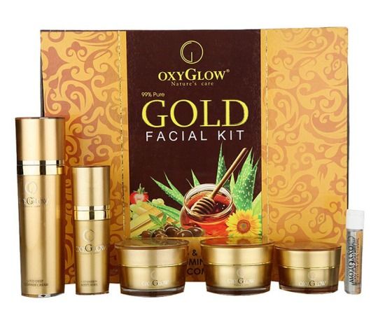 Oxyglow gold facial kit