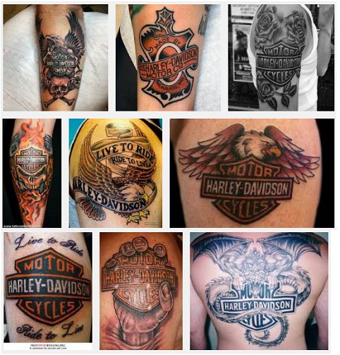 Harley Davidson tattoo 1