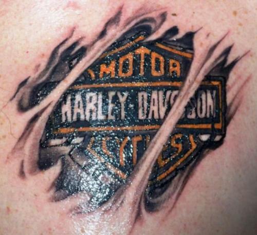 Harley Davidson tattoo 5