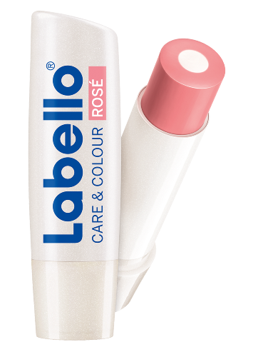 Labello care and color rose lip balm