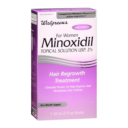 Walgreens Women topical solution minoxidil shampoo