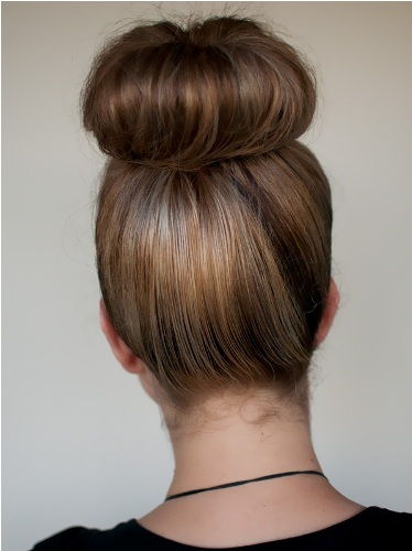 simple knot hairstyle1