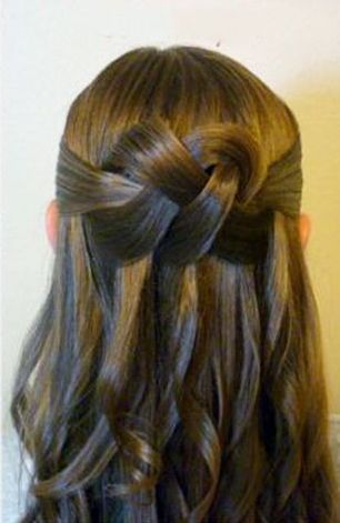 simple knot hairstyle6