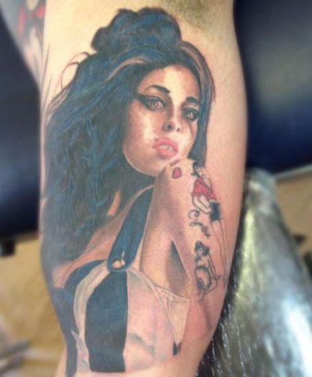 Amy Winehouse Tattoo 3
