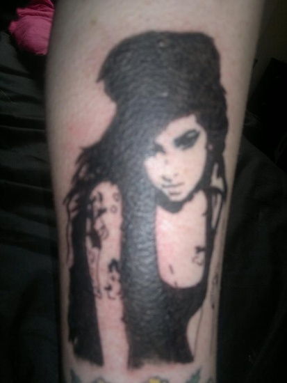 Amy Winehouse Tattoo 4