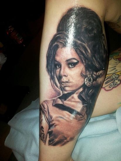 Amy Winehouse Tattoo 5