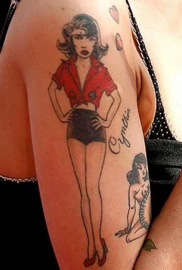 Amy Winehouse Tattoo 6