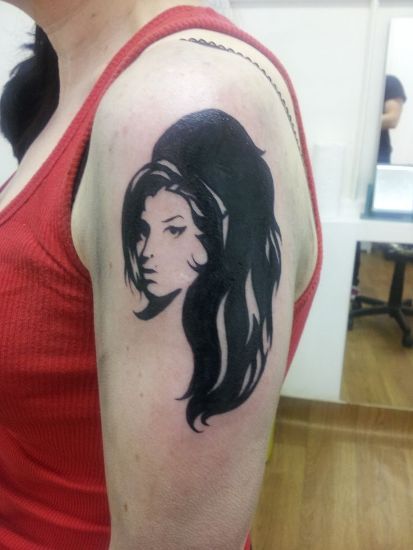 Amy Winehouse Tattoo 7