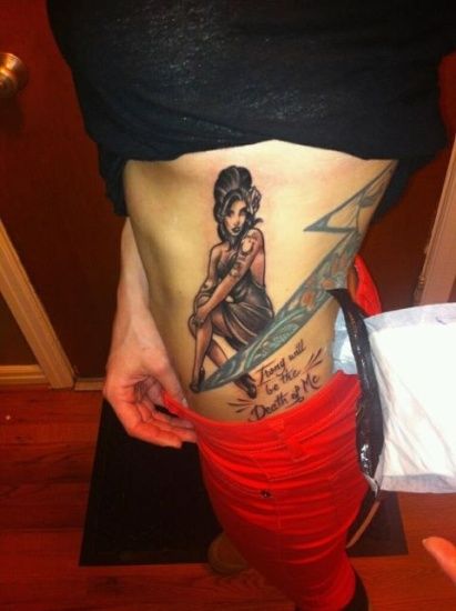Amy Winehouse Tattoo 8