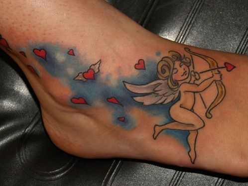Cupidon Cherub Tattoo