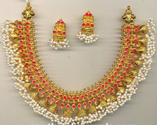 pearl-jhumka-antique-necklace8