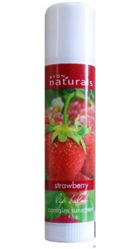 Avon naturals strawberry lip balm