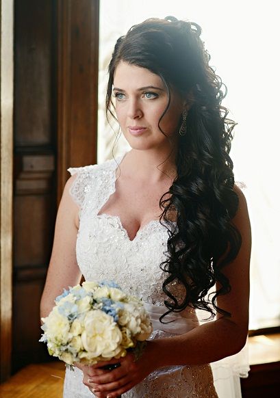 Bridal hairstyles for reception 5