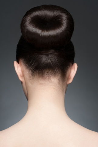 bun hairstyles for medium hair5
