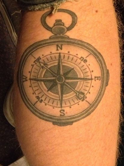 Compass Tattoo 3