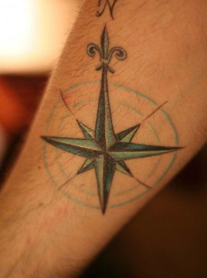 Compass Tattoo 4