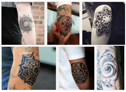 elbow tattoo designs