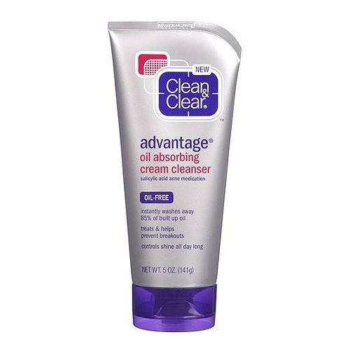 Tiszta and Clear Advantage+ Oil Absorbing cream cleanser