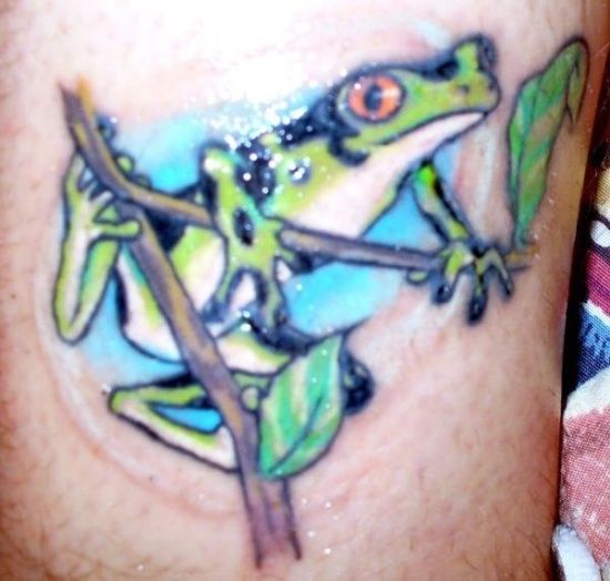 Žaba Tattoo 3