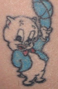 Élénk style Pig Tattoos