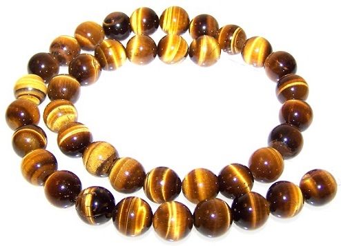 Tigru Eye Gemstone Beads