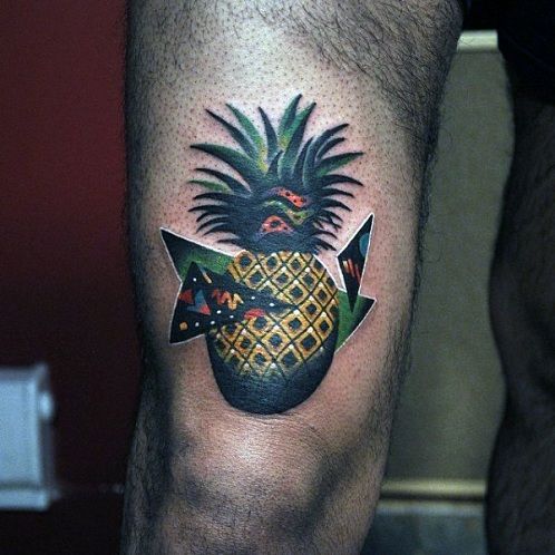 Cute Small Fruity Abstract Tattoos Design