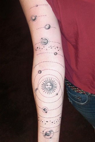 Dangaus Universe Tattoos