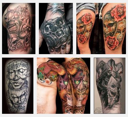 Maszk Tattoo Designs 1