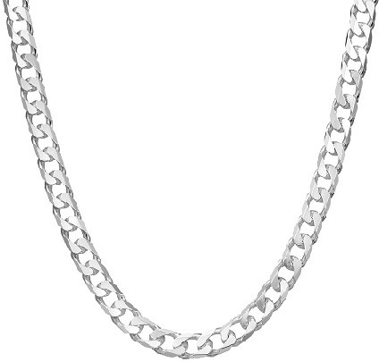 mens-silver-curb-necklace1